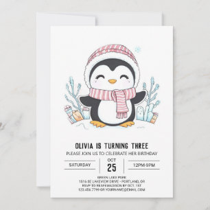Invitation Anniversaire numérique Dreamfake Snowflake
