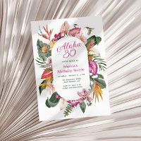 Anniversaire tropical d'Aloha