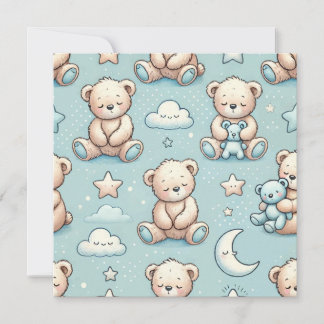 Invitation Annonce de bébé garçon