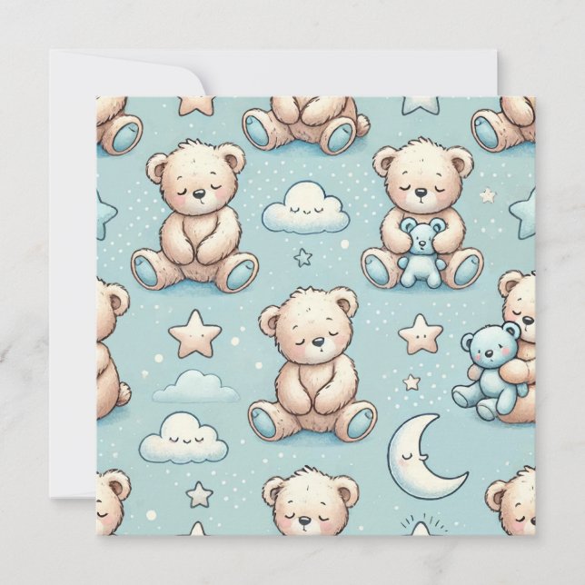 Invitation Annonce de garçon (Devant)