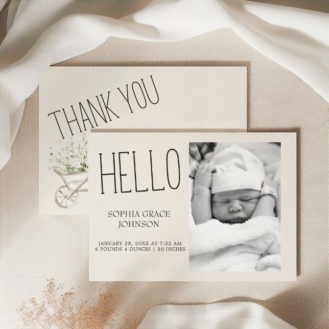 Invitation Annonce de naissance Bébé Amis des Animaux de la P (Créateur téléchargé)