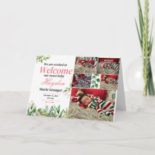 Invitation Annonce de naissance Boho Baby