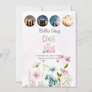 Invitation Annonce de remise des diplômes de la promotion 202