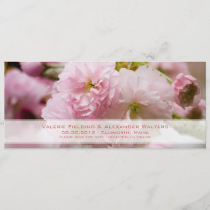 Invitation Annonce de réservation de la date Sakura