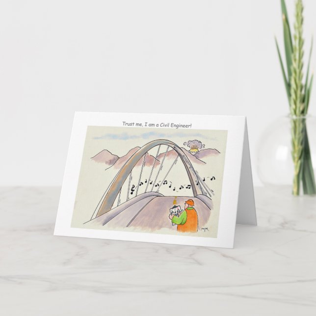 Invitation Annonces de diplôme Ingénieur civil (Devant)