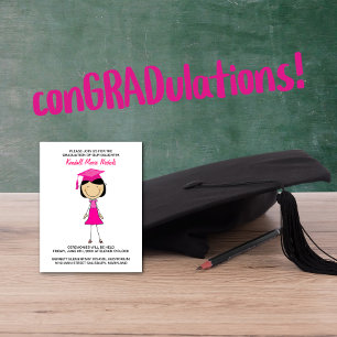 Invitation Annonces de diplômés de l'école primaire