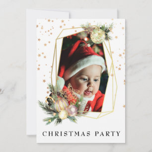 Invitation *~* AP20 Photo Famille de photos Fête de Noël d'en