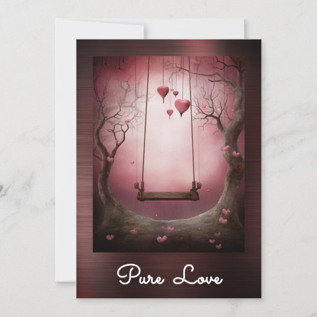 Invitation *~* AP51 Coeurs de Swing Romantiques Valentine Ser (Devant)