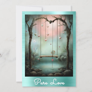 Invitation *~* AP51 Coeurs de Swing Romantiques Valentine Ser