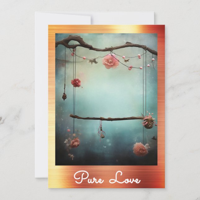 Invitation *~* AP51 Coeurs de Swing Romantiques Valentine Ser (Devant)