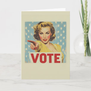 Invitation Appel à l'action patriotique : Votez !