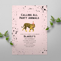 Appel à tous les animaux de fête Tiger rose Annive