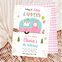 Appel à tous les heureux Campers Camping Girl Anni