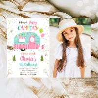 Appel à tous les heureux Campers Camping Girl Anni