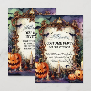 Invitation Appel de carnaval Costume : Halloween sur mesure I