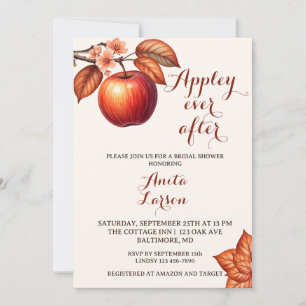 Invitation Appliquer toujours après la Fête des mariées d'aut