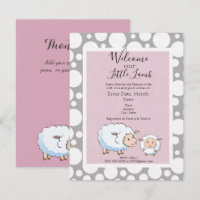 Approvisionnement en petite agneau rose, gris