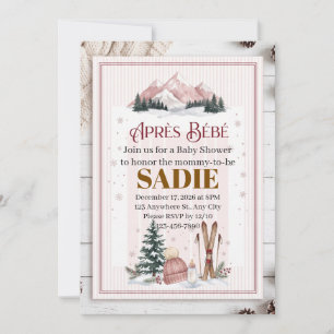Invitation Après Bébé Baby Shower