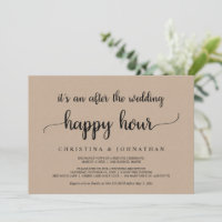 Après l'heureuse heure après le mariage, Kraft Apr