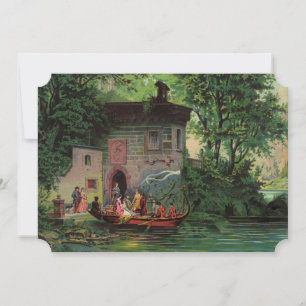 Invitation Après-midi à l'invitation du lac de Côme