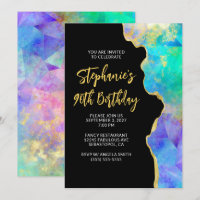 Aqua Green Multi Fire Opal Gold Glam 90e anniversa