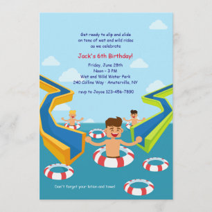 Invitation Aqua Park