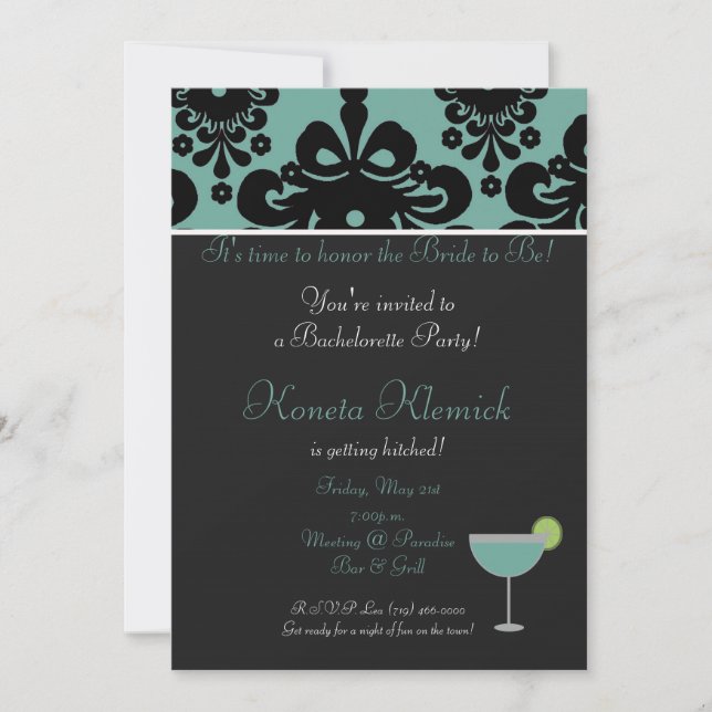 Invitation aquacopy, margarita, il est temps d'honorer t… (Devant)