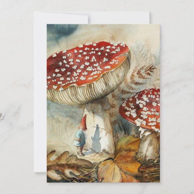 Invitation aquarelle (Devant)