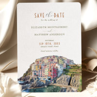 Aquarelle Amalfi Coast Wedding Enregistrer La Cart