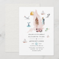 Aquarelle Angleterre Royaume-Uni Londres Destinati
