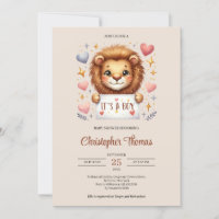 Aquarelle brun et ivoire Mélange bébé lion