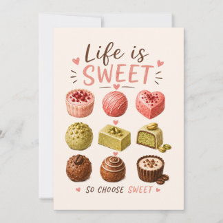 Invitation Aquarelle Chocolats – Café de Patisserie Française