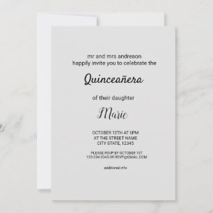 Invitation Aquarelle colorée ajouter votre nom texte modifiab