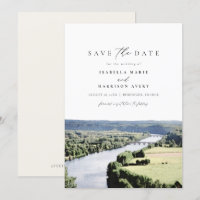 Aquarelle Dordogne Sud France Enregistrer la date