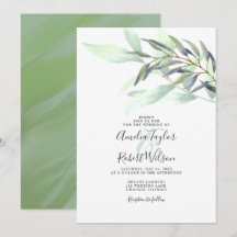 Aquarelle Eucalyptus Verdure