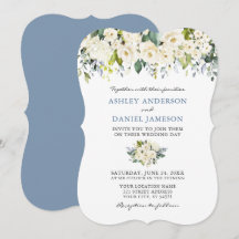 Aquarelle Floral Dusty Mariage