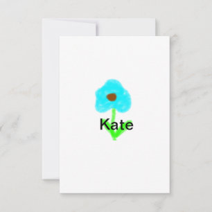 Invitation Aquarelle florale colorée ajouter le nom texte