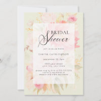 Aquarelle Jardin rose pivoine Fête des mariées flo