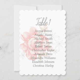 Invitation Aquarelle moderne rouge peigne assise