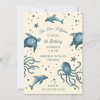 Aquarium Sea Life Enfants Ocean Birday Party