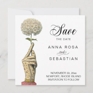 Invitation *~* AR6 14 Photo Élégant Vintage Enregistrez la da
