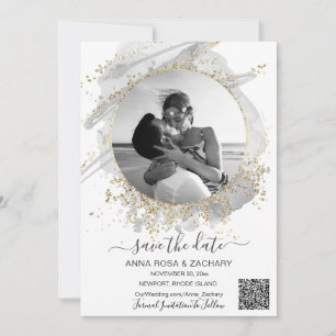 Invitation *~* AR6 Photo QR MARIAGE ENREGISTRER DATE Website