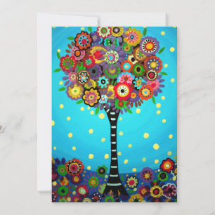 INVITATION ARBRE DE VIE BAR/BAT MITZVAH