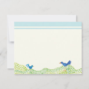 Invitation Arbre de vie, Whimsical Boy Merci Notes plates