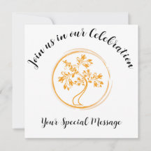 Arbre doré peint de la vie Fin de traitement