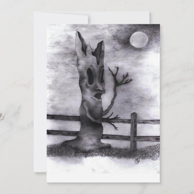 Invitation "Arbre Spook" (Devant)