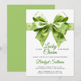 Invitation Arc de charme Lucky St. Patrick's Day baby shower