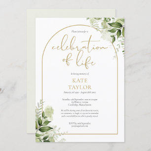 Invitation Arc d'or Fête de la vie funéraire