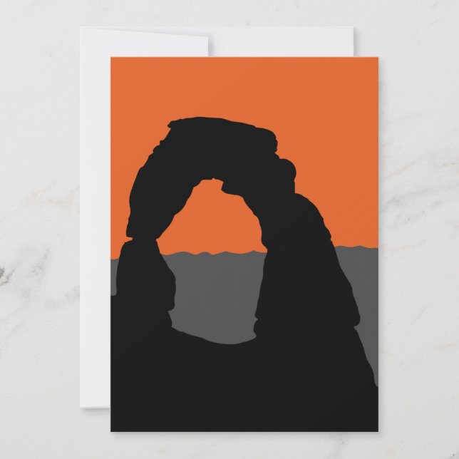 Invitation Arc en Arches National Park - Utah, USA (Devant)