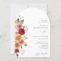 Arc Mariage Floral multicolore été